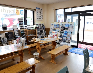アメニティカーショップフジタの店内